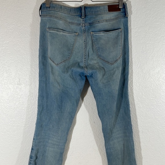 HOLLISTER HIGH RISE SUPER SKINNY CLASSIC STRETCH DISTRESSED WITH POCKETS SIZE 9L - Picture 6 of 13